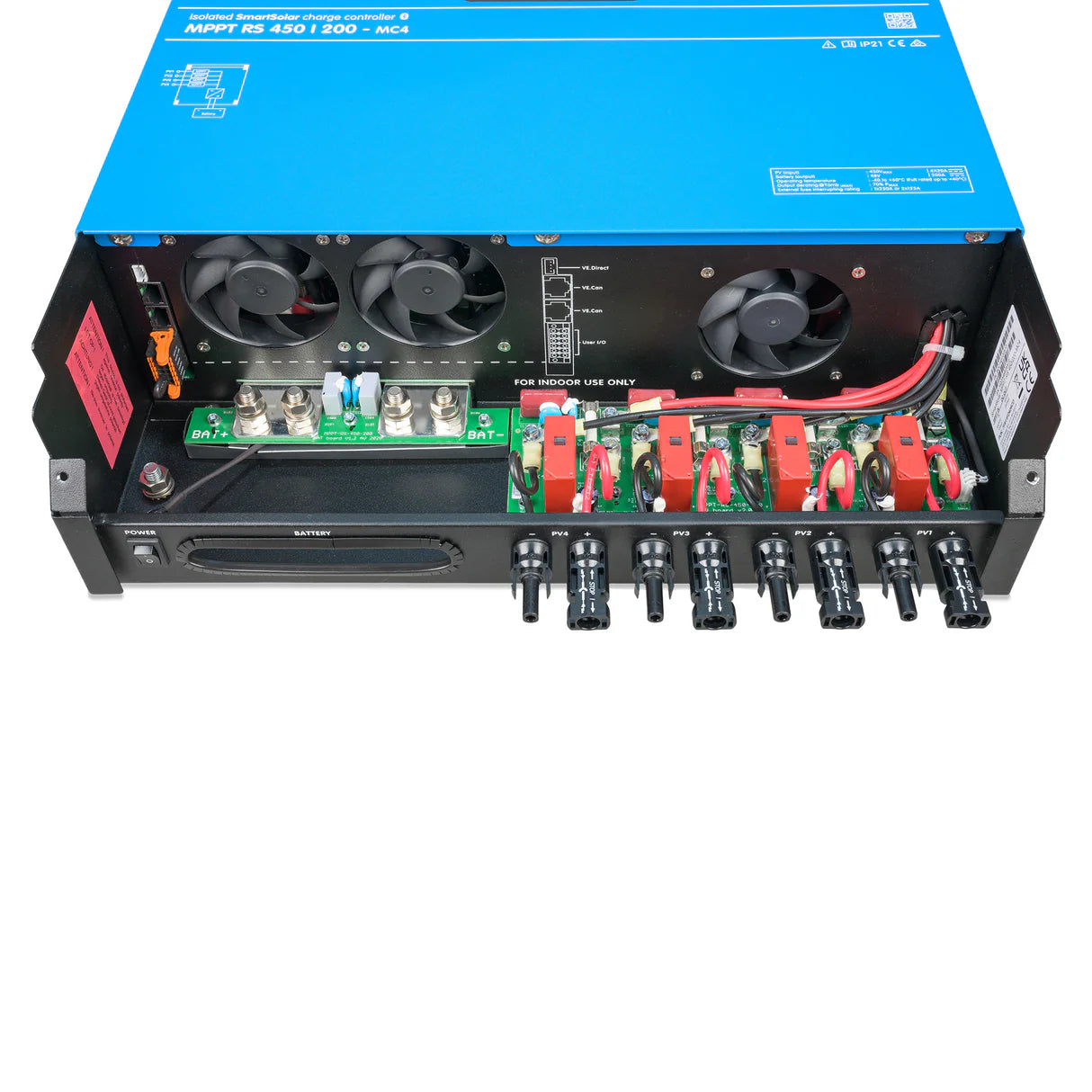 Victron SmartSolar MPPT RS 450/200-MC4 – Controler Solar 48 V 200 A MPPT - SunGrid
