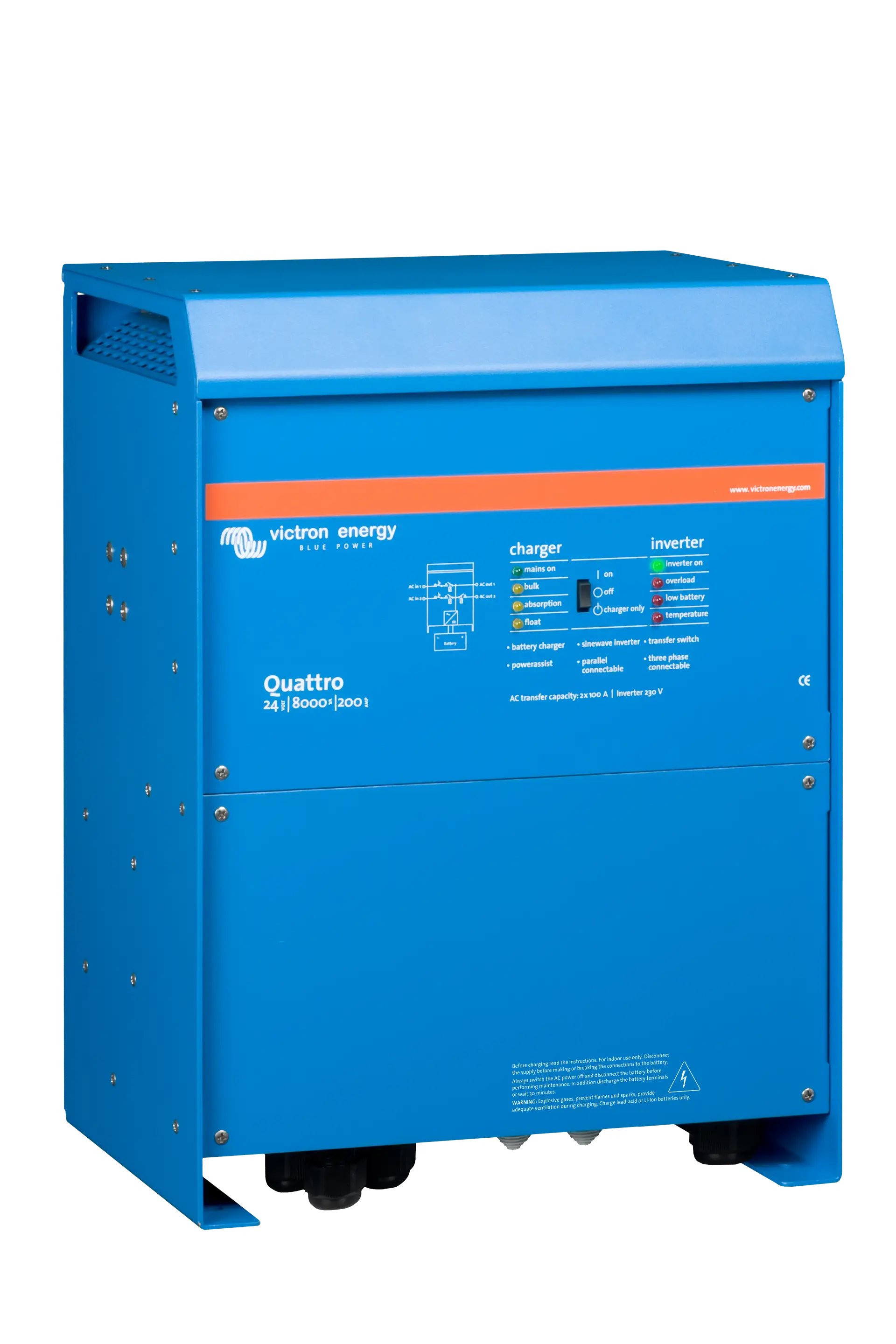 Invertor ESS Victron Quattro 24V monofazat 8kW