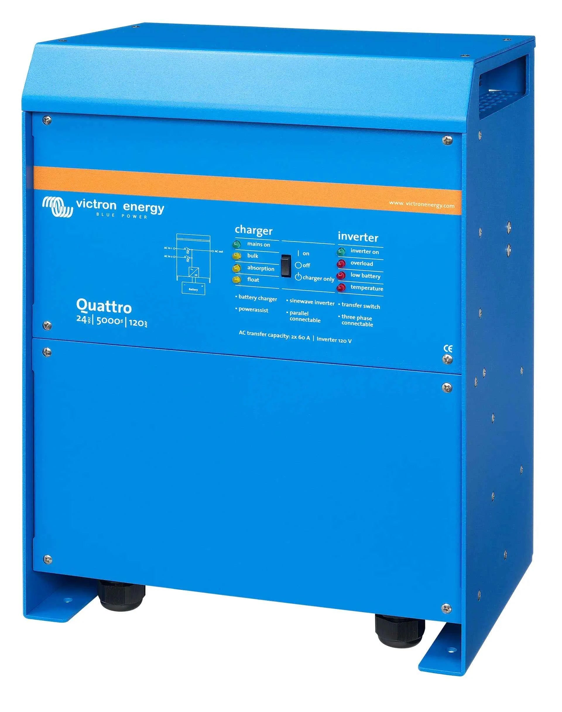 Invertor ESS Victron Quattro 24V monofazat 5kW