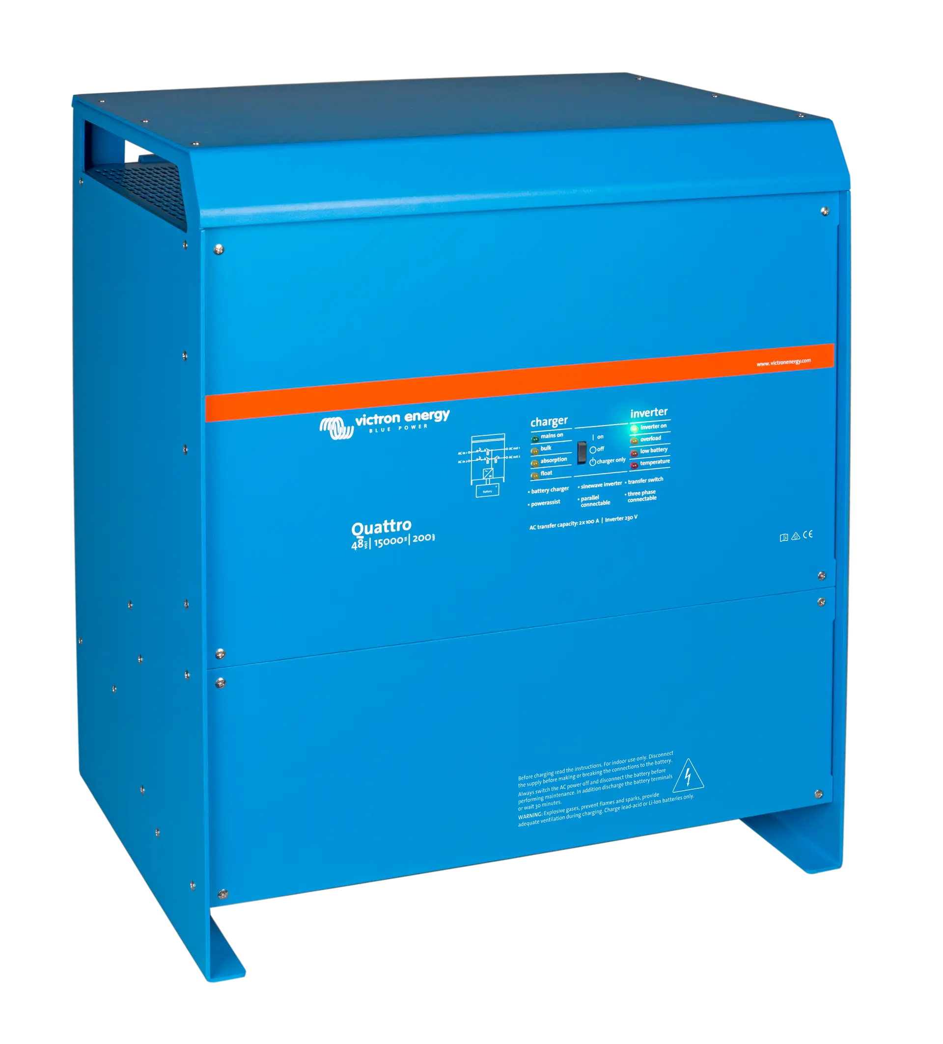 Invertor ESS Victron Quattro 48V monofazat 15kW