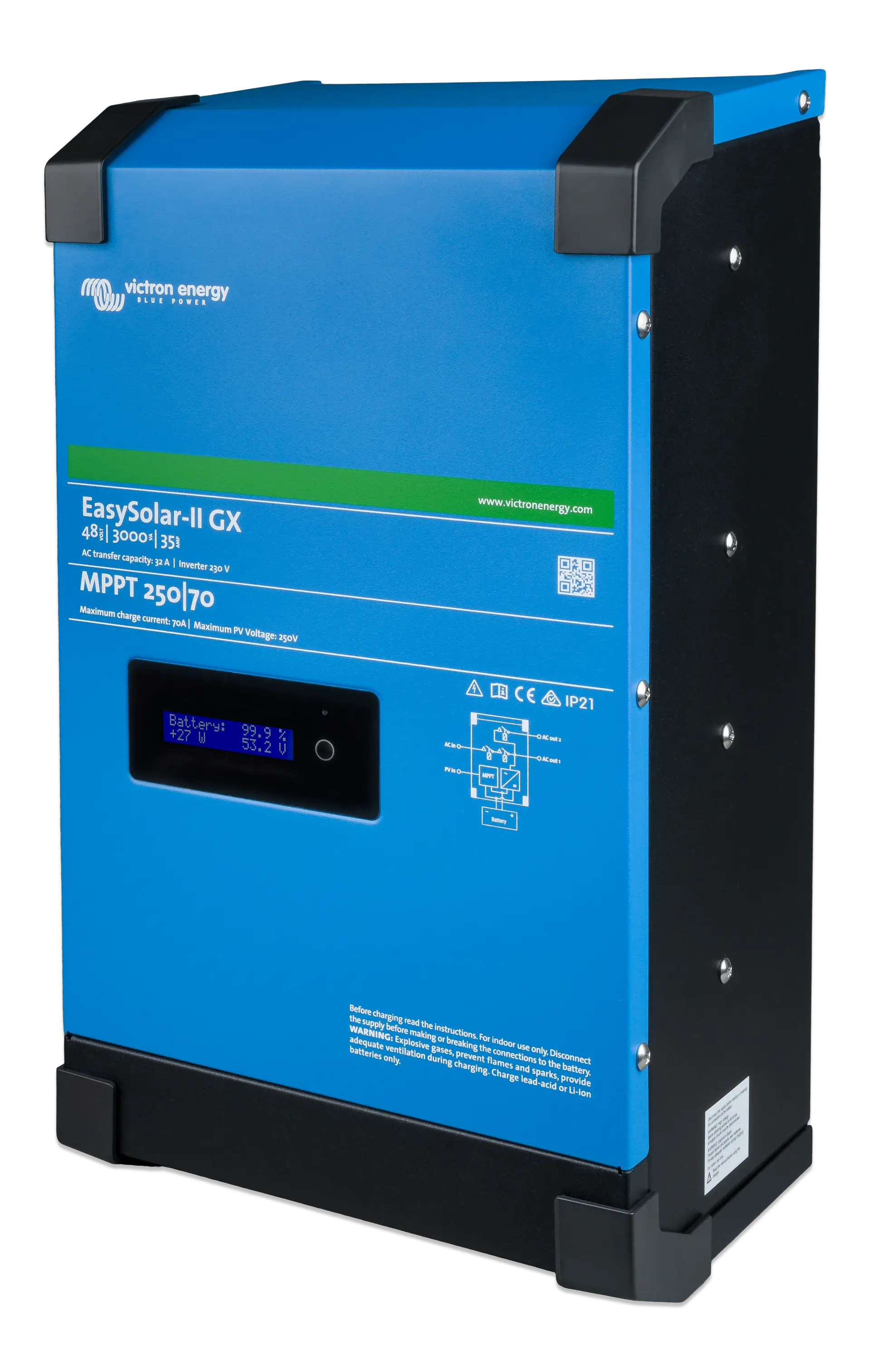 Invertor ESS Victron EasySolar-II 48V monofazat 3kVA GX
