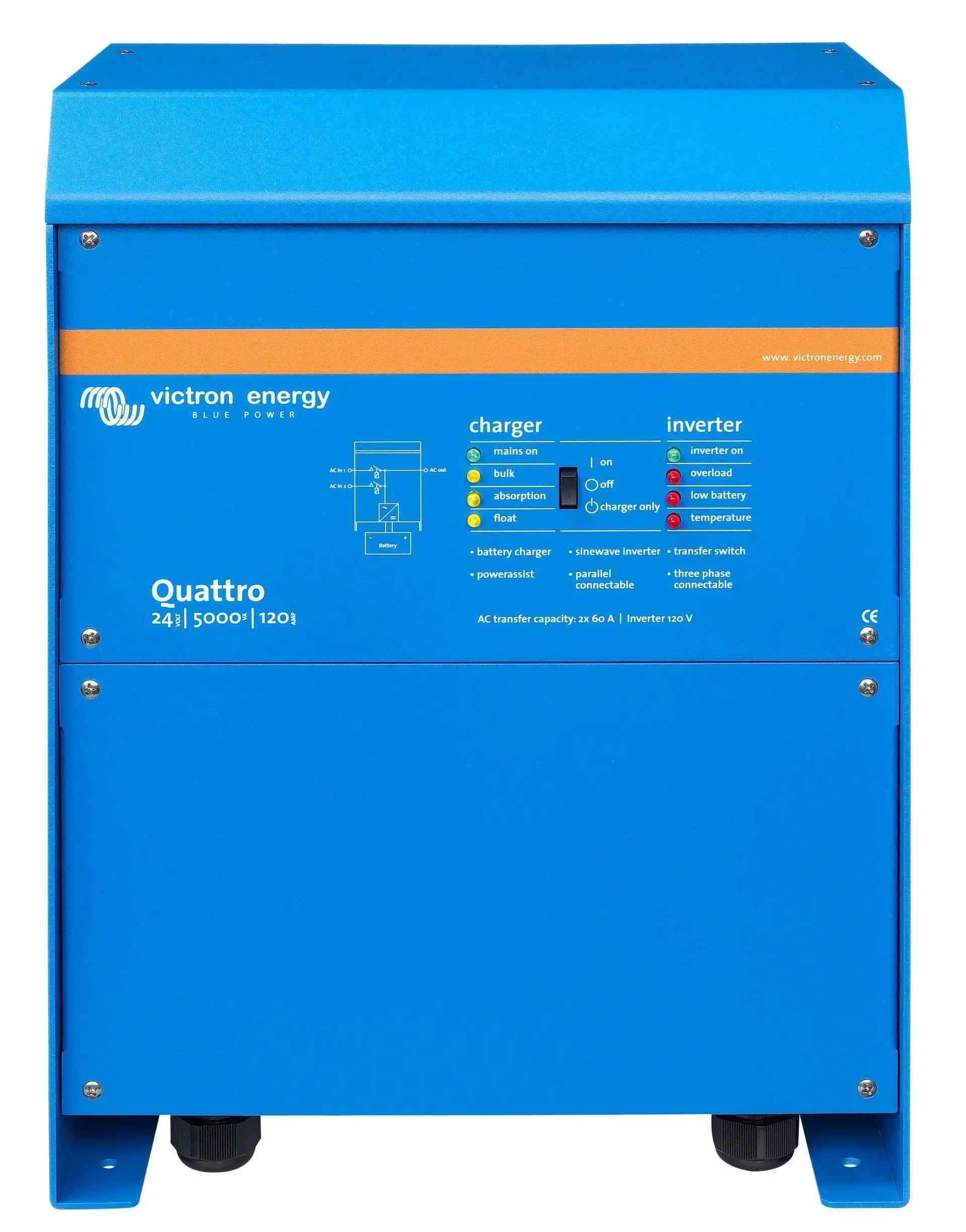 Invertor ESS Victron Quattro 24V monofazat 5kW