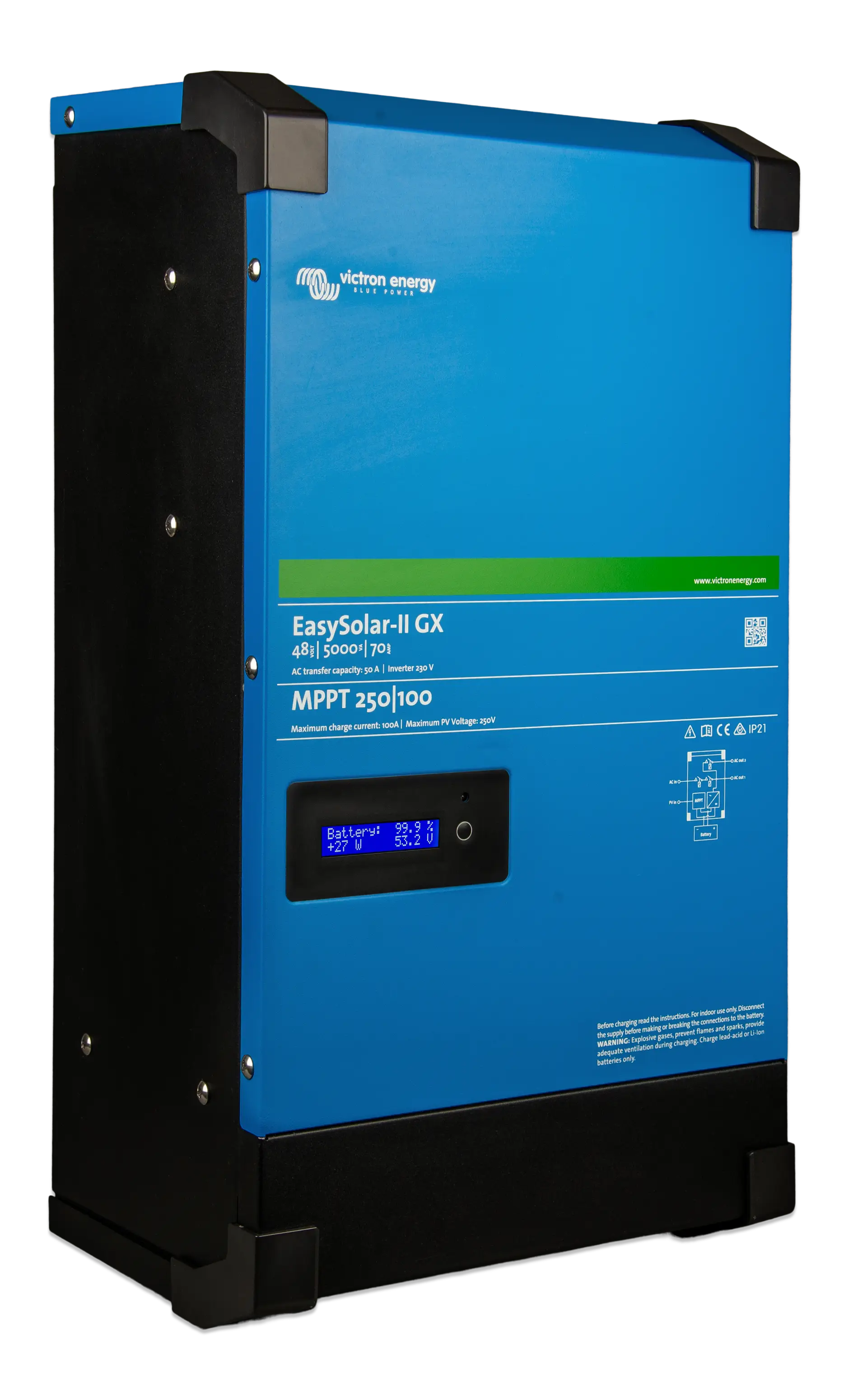 Invertor ESS Victron EasySolar-II 48V monofazat 5kVA GX